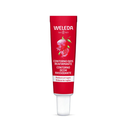Contour des yeux raffermissant à la grenade et aux peptides de maca Weleda, 12 ml