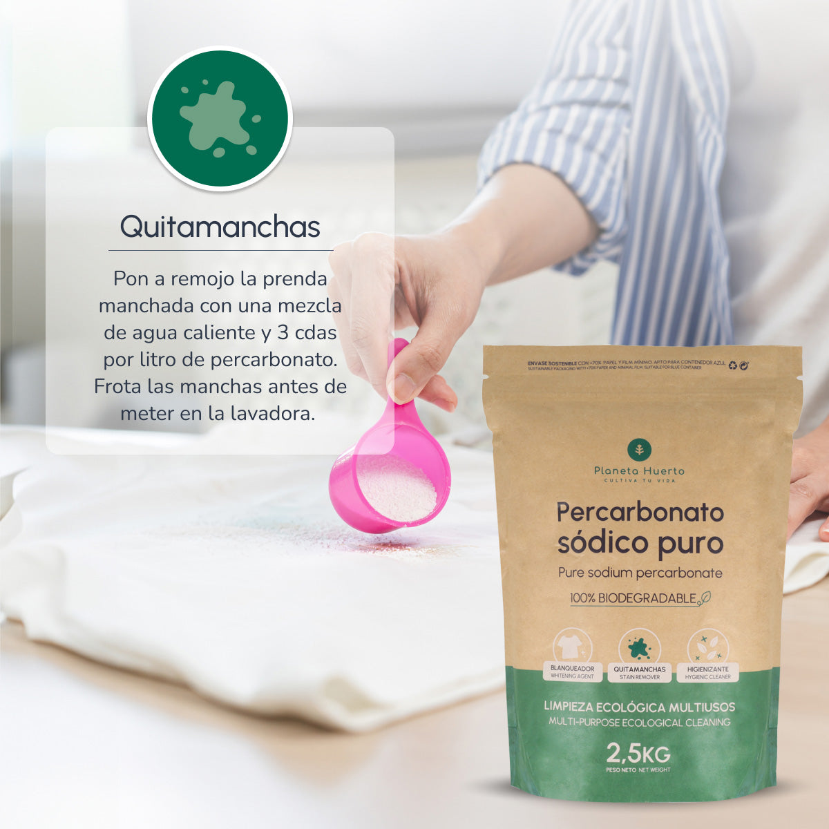 Natriumperkarbonat Planeta Huerto 2,5 kg