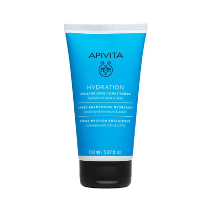 Hydraterende conditioner voor alle haartypes met hyaluronzuur en aloë, APIVITA 150 ml