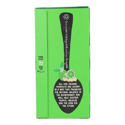 Groene thee limoen en gember Bio Cupper 20 zakjes