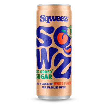 Kalorisnål dryck med persikosmak SQWZ 250 ml
