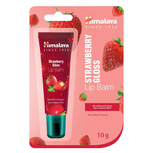 Himalaya Strawberry Shine Lip Balm Gel, 10 g