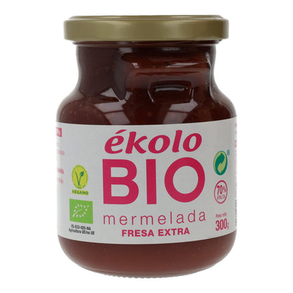 Confiture de fraises bio Ékolo Bio 300 g