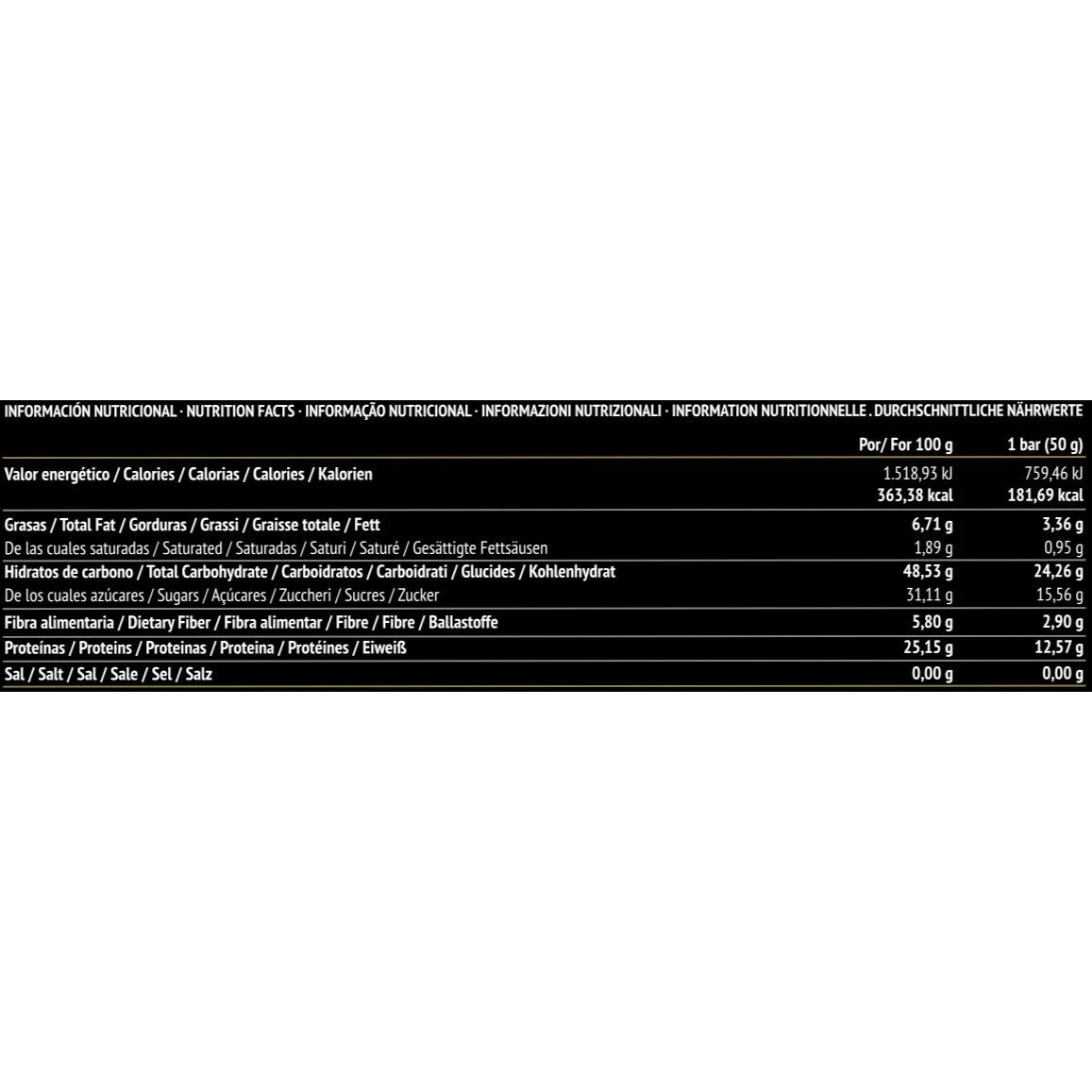 Barretta energetica alla pesca, datteri e mandorle Paleobull Muscle Bar 50 g