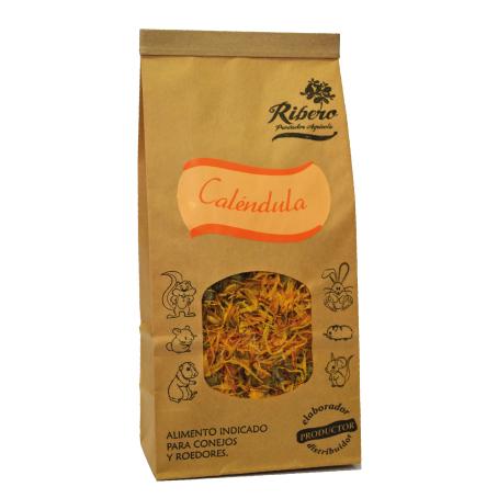 Gourmet-Kräuter Ringelblume für Kaninchen und Nagetiere 70 g Ribero