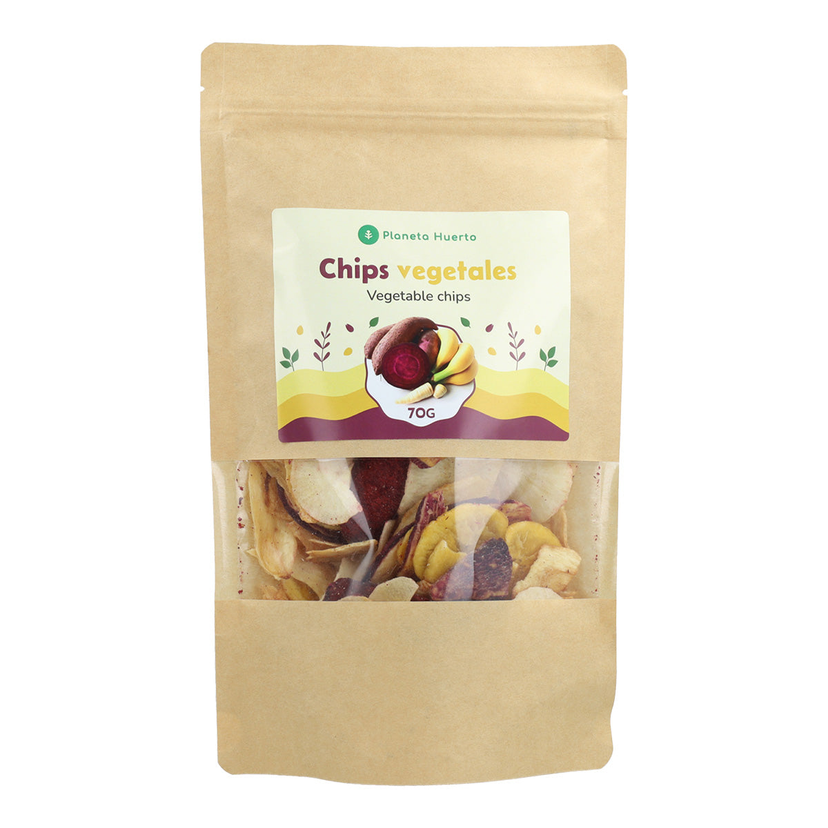 Vegetable chips Planeta Huerto 70gr