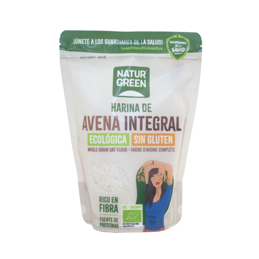 Glutenvrije volkoren havermeel NaturGreen 500 g