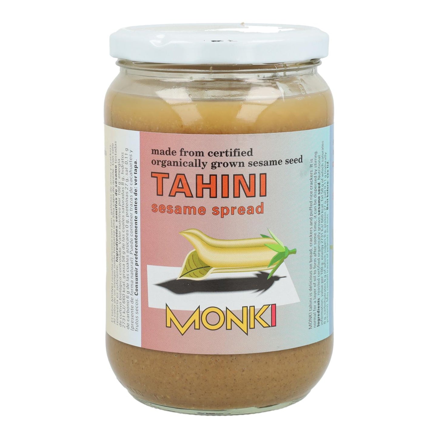 Tahini prażone bez soli bio Monki 330 g