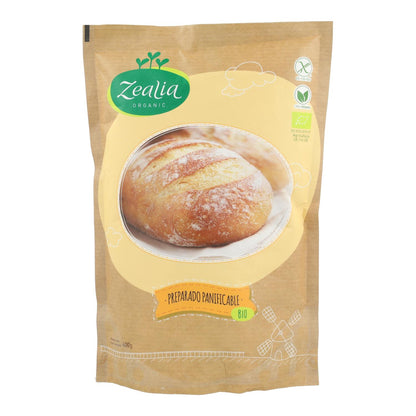 Mélange de farine à pain sans gluten biologique Zealia 500 g