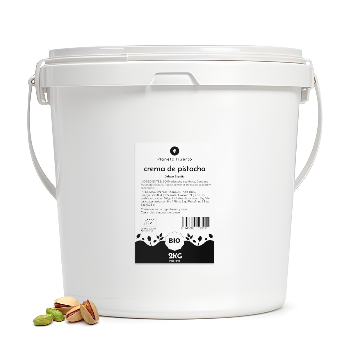 Pistagekräm ECO Planeta Huerto 2 kg