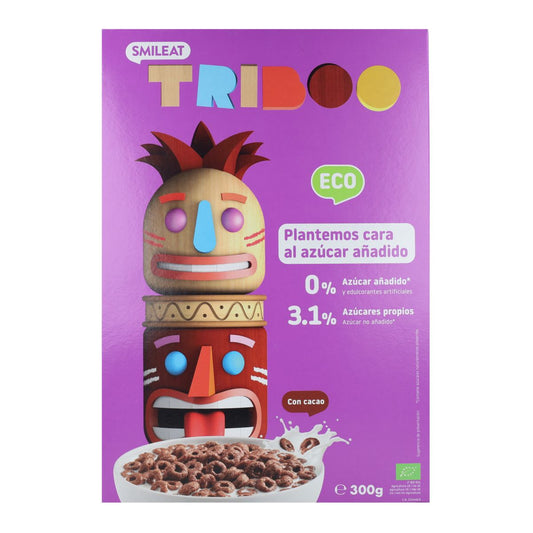 Ekologiska chokladflingor 300 g, Triboo