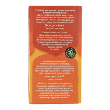 Thé Yogi BIO Gingembre Orange et Vanille, 17 sachets
