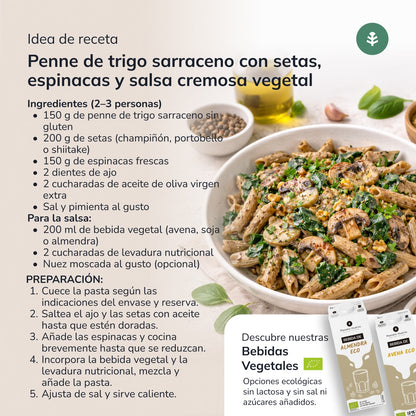 Planeta Huerto Organic Gluten-Free Buckwheat Macaroni 500 g