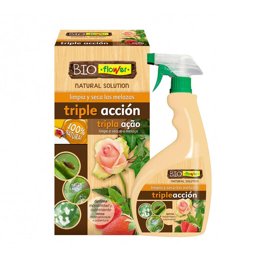 Triple action contre les insectes, les mélasses et les champignons BioFlower Concentré