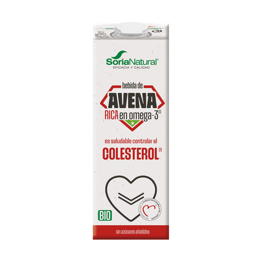 Ökologisches Hafergetränk reich an Omega 3, Soria Natural, 1 l