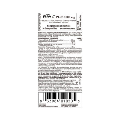 Ester C plus Vitamina C, 30 compresse da 1000 mg