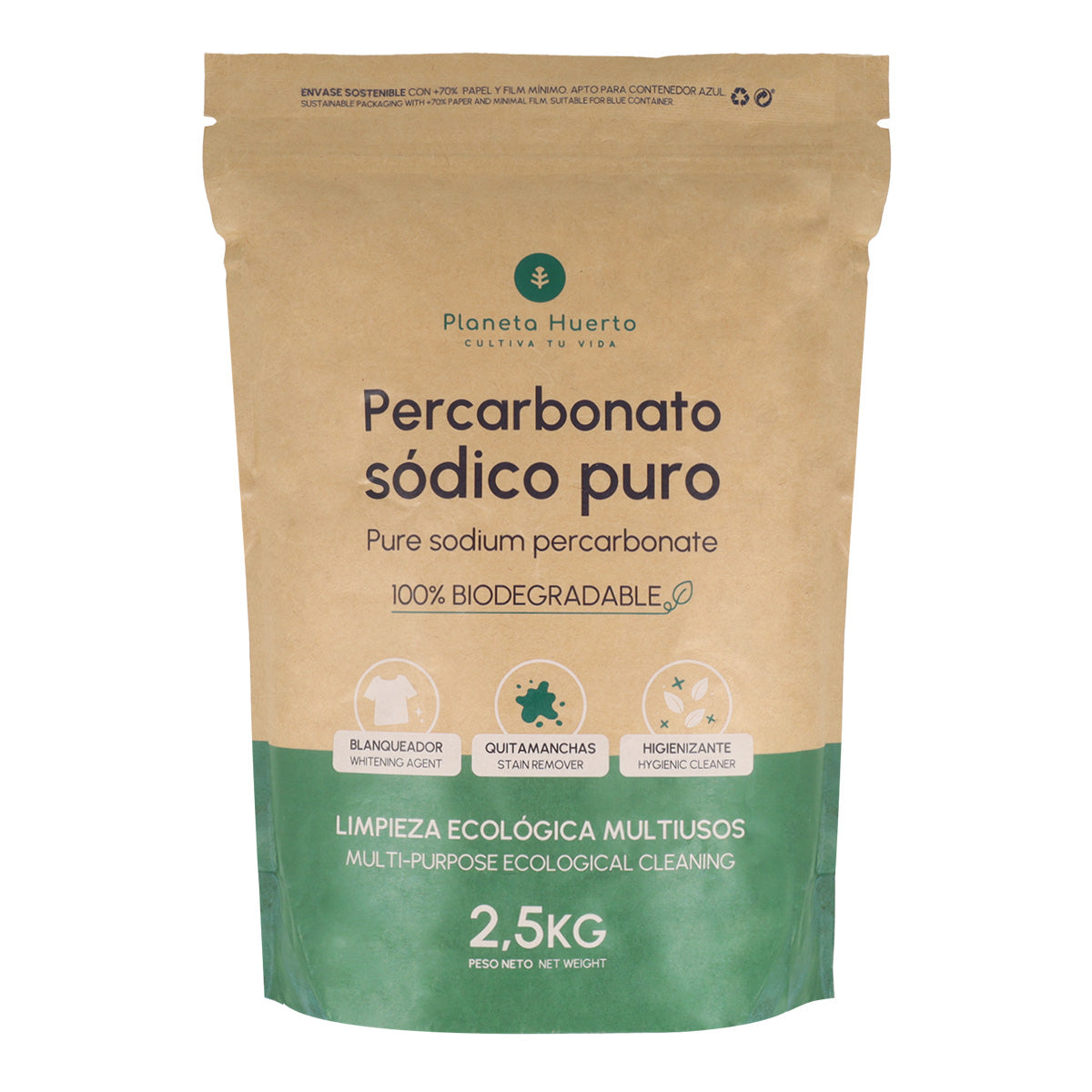 Sodio percarbonato Planeta Huerto 2,5 kg