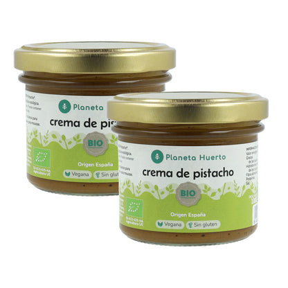 Pakket 2x Pistachecrème 100% ECO Planeta Huerto 100 g