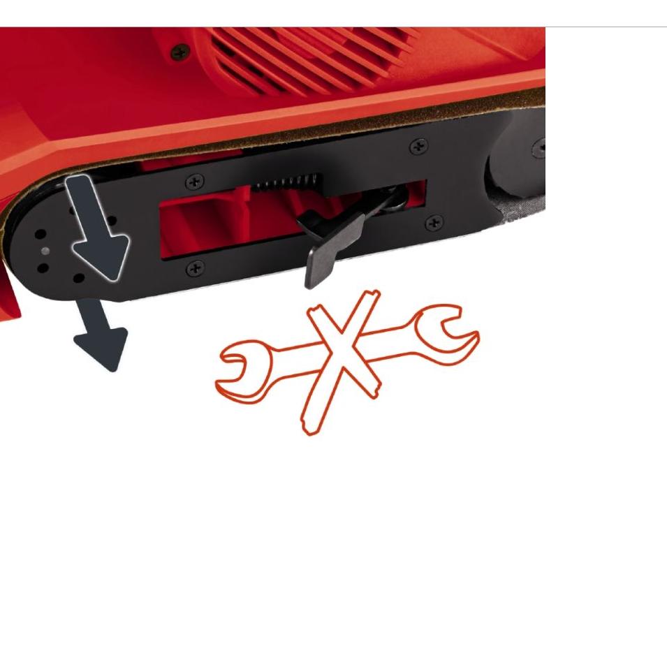 Bandslipmaskin TC-BS 8038 Einhell (renoverad)