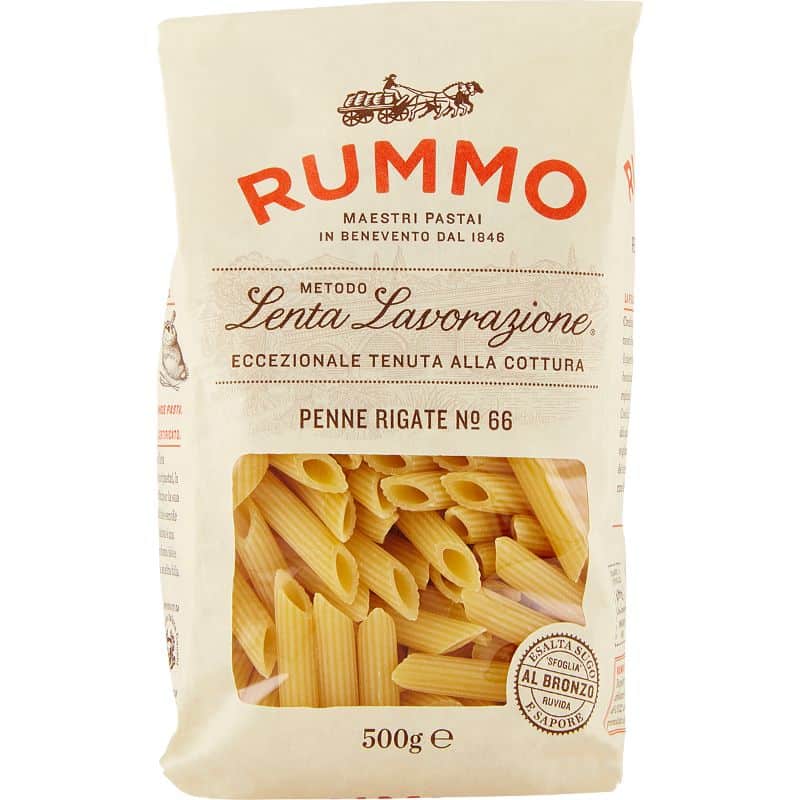 Pasta Penne Rigate Nº66 Rummo 500g
