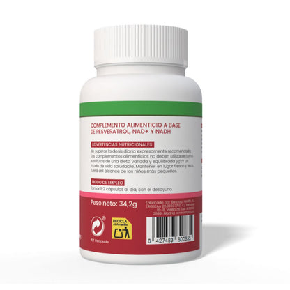 NAD Trans Resveratrol Sotya 60 Kapseln