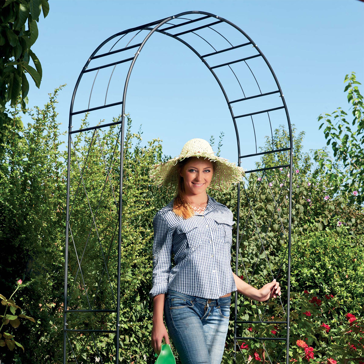 Arco decorativo in acciaio Verdemax