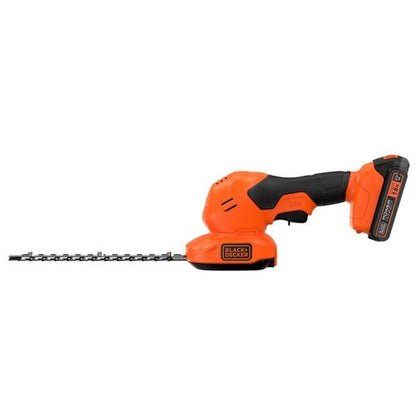 Set met grasmaaier + heggenschaar met een 18V 2Ah lithiumbatterij Black+Decker BCSS18D1-QW