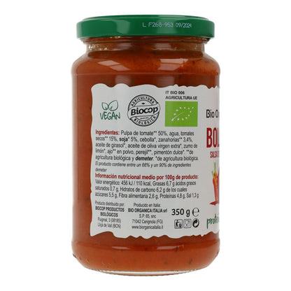 Vegane Bio-Tomaten-Bolognese-Sauce Demeter Organica Italia 350 ml