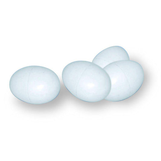 Plastic chicken eggs (50 units)