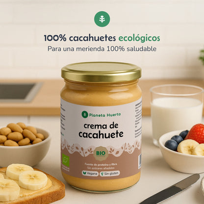 Crème de cacahuètes ECO Planeta Huerto