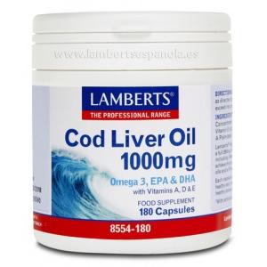 Olio di fegato di merluzzo Lamberts 180 capsule