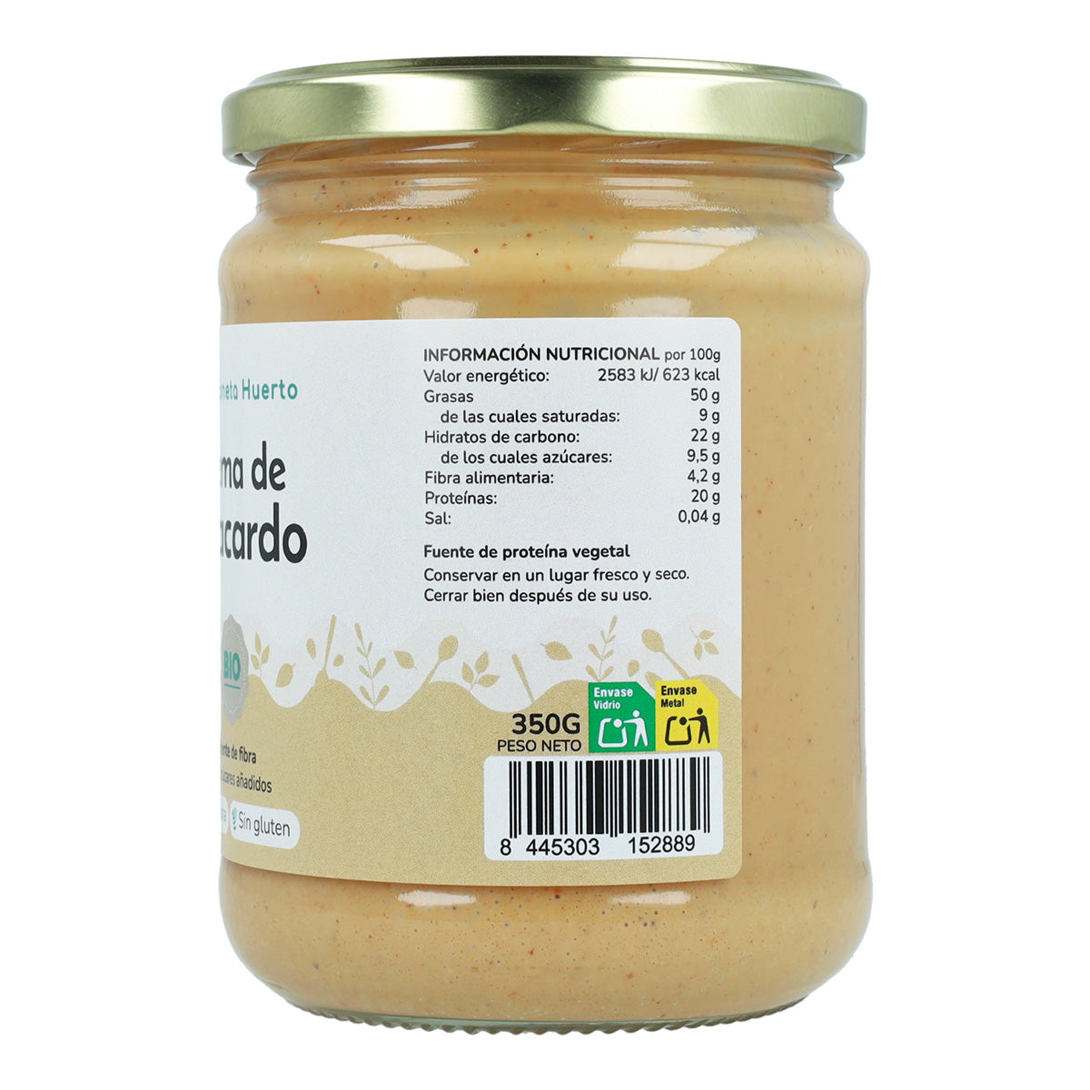 Cashewgrädde ECO Planeta Huerto 350 g