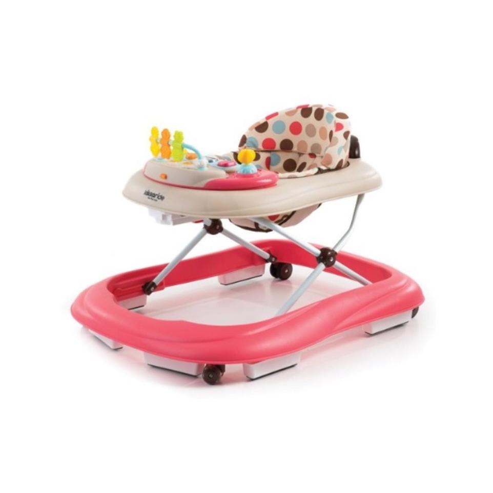 Röd ABC-gåstol Kikka Boo