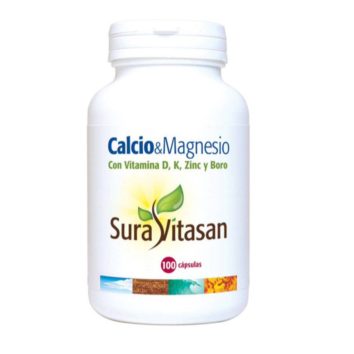 Calcium & Magnesium+D+Zink+Borium, Sura Vitasan, 100 capsules