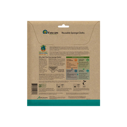 Panni superassorbenti If you care 5 pezzi