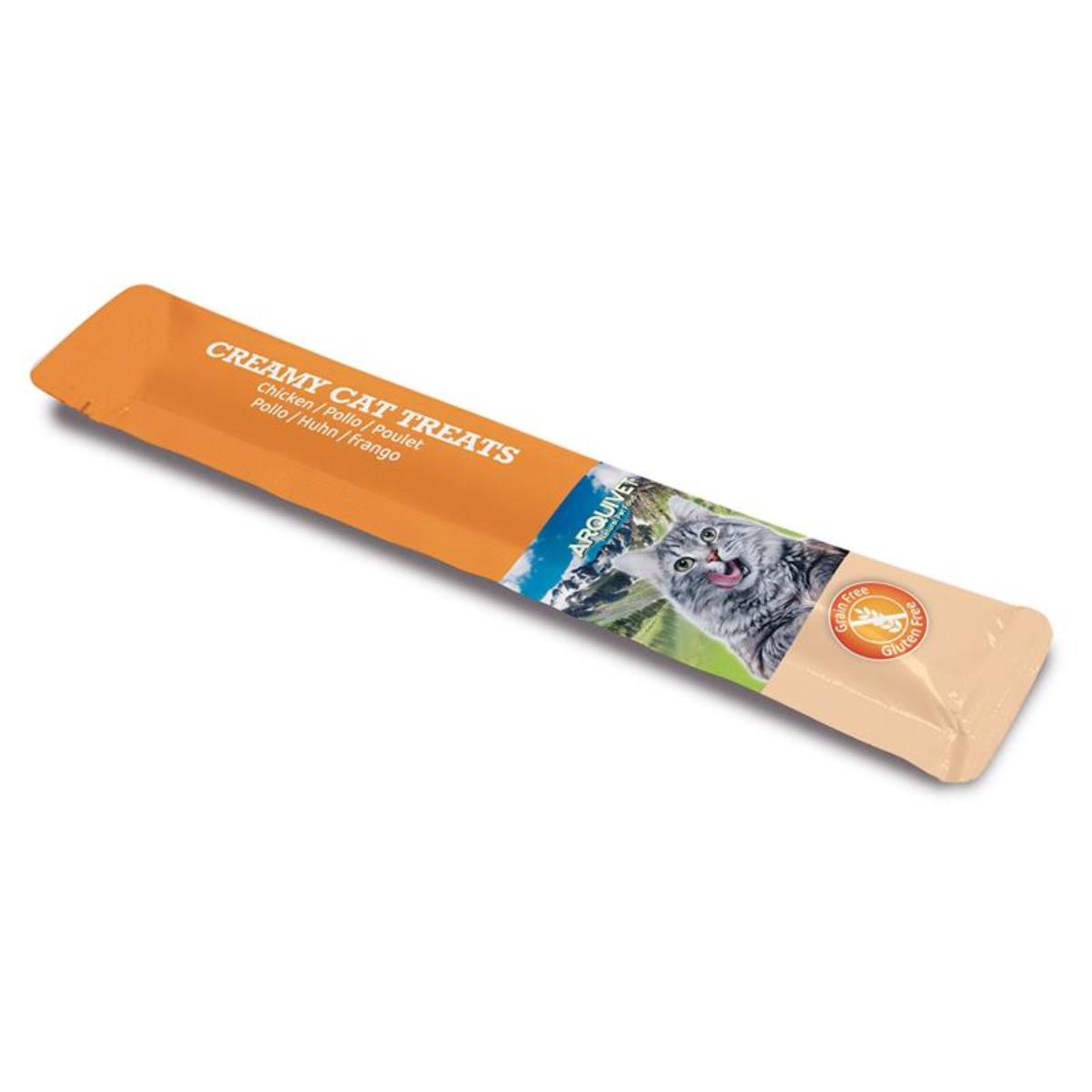 Creamy Cat Treats Creamy Chicken Snack Arquivet 5x14 g