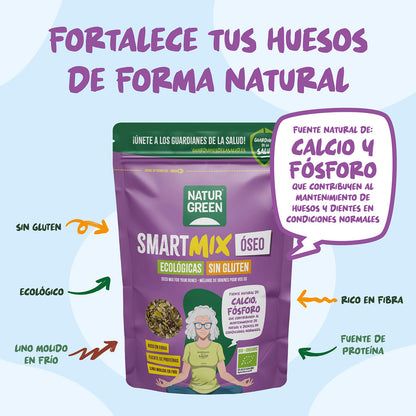 Mieszanka nasion SmartMix dla kości Bio Naturgreen 175 g