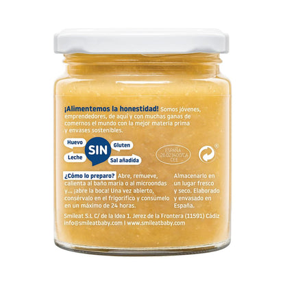 Pakket van 12 biologische potjes met biologische groenten en kabeljauw 230 g