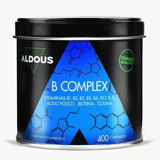 Vitamina B Complesso + Vitamina C Aldous 400 compresse