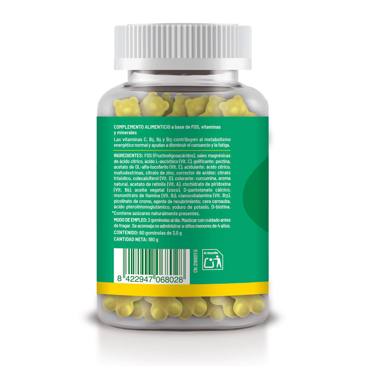 Multivitamintabletter, Soria Natural, 60 tabletter