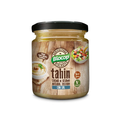 Tahini complet grillé Biocop au sel 225 g