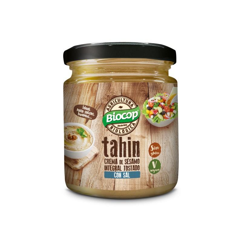 Tahini complet grillé Biocop au sel 500 g