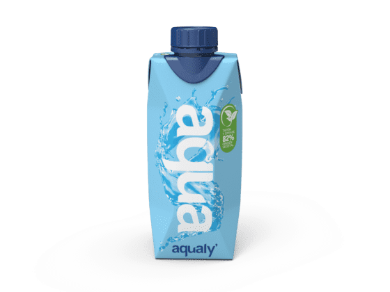 Vatten i kartong Aqualy 330 ml.