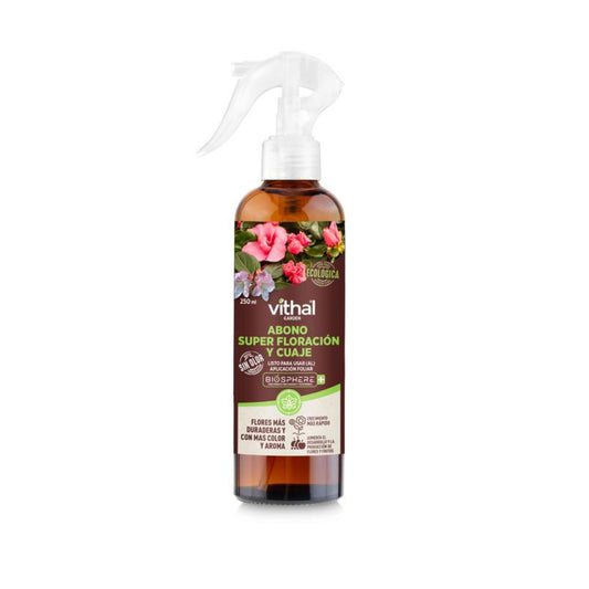Concime Super Fioritura e Fecondazione Biosphere+ Eco 250 ml Vithal Garden