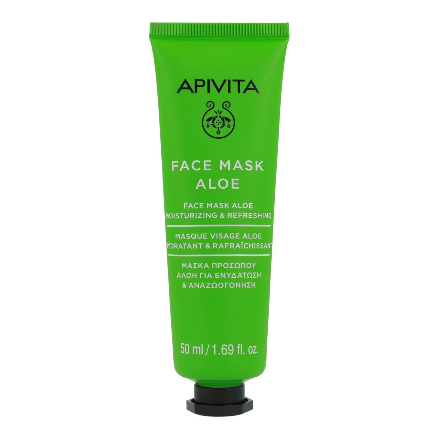 Mascarilla Facial Hidratante Refrescante con Aloe Apivita 50 ml