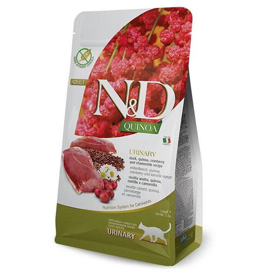 ND Quinoa Urinary eend Kattenvoer Farmina 1,5 kg