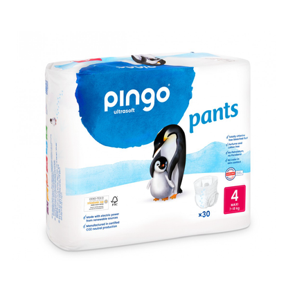 Pingo Size 4 (7-18 kg) Pants Nappies, 30 units