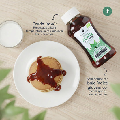 Raw ECO Agave Syrup Planeta Huerto 500 ml