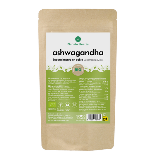 Ashwagandha poeder ECO Planeta Huerto 500 g