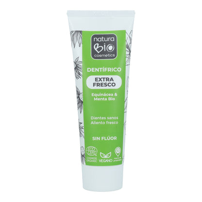 NaturaBio Organic Fluoride-Free Mint and Echinacea Toothpaste 75 ml